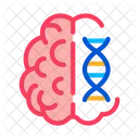 Brain Molecule Science Icon
