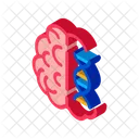 Brain Molecule Science Icon