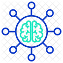 Ibrain Network Brain Network Brain Connection Icon