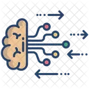 Brain Network Brain Machine Learning Icon