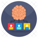 Brain Network  Icon