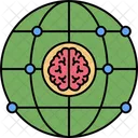 Brain Network  Icon