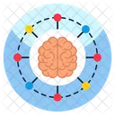 Brain Network  Icon