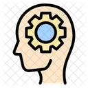 Brain Optimization Brain Gear Icon
