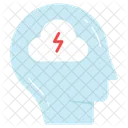 Brain Head Energy Icon