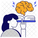 Brain Power Brain Energy Mind Power Icon