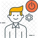 Thinking Human Brain Mind Icon