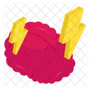 Brain Power Brain Energy Mind Power Icon