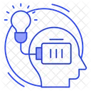 Brain Power Consciousness Intelligence Icon