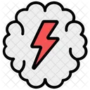 Brain Power Brain Energy Mental Power Icon
