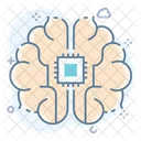 Brain Processing Artificial Intelligence Brain Activity Icon