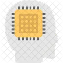 Brain Processor Artificial Icon