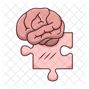 Brain Brain Puzzle Business Icon