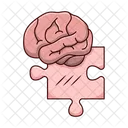 Brain Brain Puzzle Business Icon