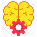 Brain Setting Brain Management Brain Development Icon