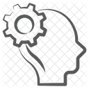 Brain Setting Brain Configuration Brain Development Icon