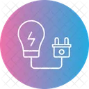 Brain Storming Creativity Electricity Icon