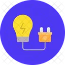 Brain Storming Creativity Electricity Icon