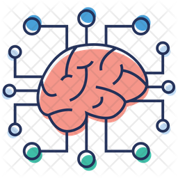 Brain Technology Icon Of Colored Outline Style Available In Svg Png Eps Ai Icon Fonts