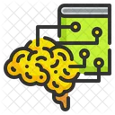 Brain Technology Ai Automaton Icon