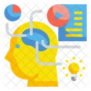 Brain Thinking Intelligent Idea Icon