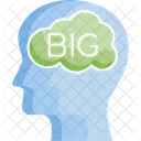 Brain Thinking Level  Symbol