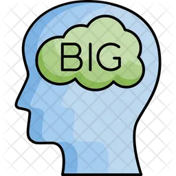 Brain Thinking Level  Icon