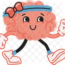 Brain Organ Character Icon