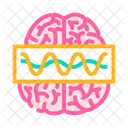 Brain Waves Study Icon