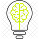 Brainstorming Humano Cerebro Ícone