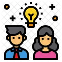 Brainstorm Partner Innovation Icon