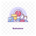 Brainstorm Planning Inspiration Icon