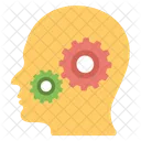 Brainstorming Head With Icon