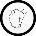 Brainstorming Lifelong Learning Icon Idea Generation Icon