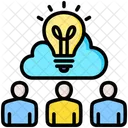 Brainstorming Think Team Icon