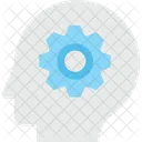 Brainstorming Thinking Head Icon