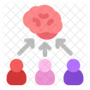 Brainstorming People Group Icon