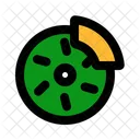 Brake Disc Car Parts Simple Icon