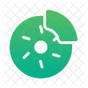 Brake Disc Car Parts Simple Icon