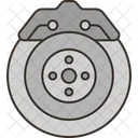 Brake Disc Pad Icon