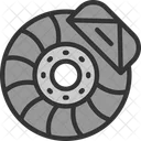 Brake Disc Auto Brake Icon