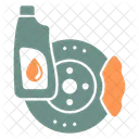 Brake Fluid Car Automobile Icon
