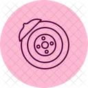 Brake Inspection Vehicle Icon