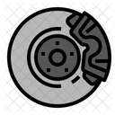 Car Rotor Brake Icon