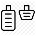 Brake Pedal Icon