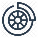 Brake System Icon Vector Icono