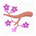 Branch Tree Flower Icon