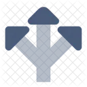 Branch Left Right Icon