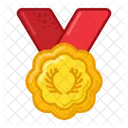 Branch Medal Prize Icon