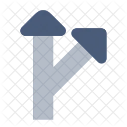 Branch Right Arrow  Icon